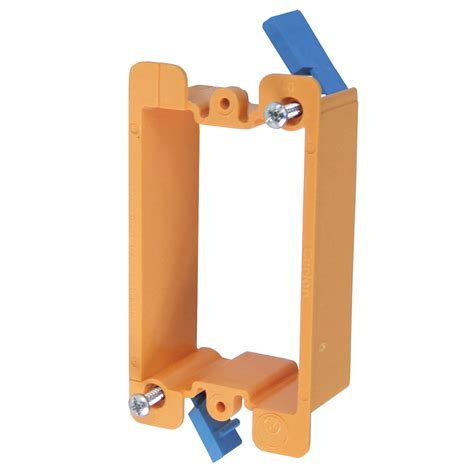 home depot low voltage electrical box|low voltage bracket one gang.